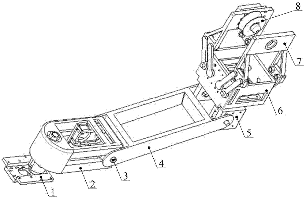 基于舵機驅(qū)動的高壓輸電巡線及作業(yè)機器人手臂