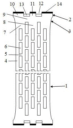 格構式易拆裝塑料間壁墻板